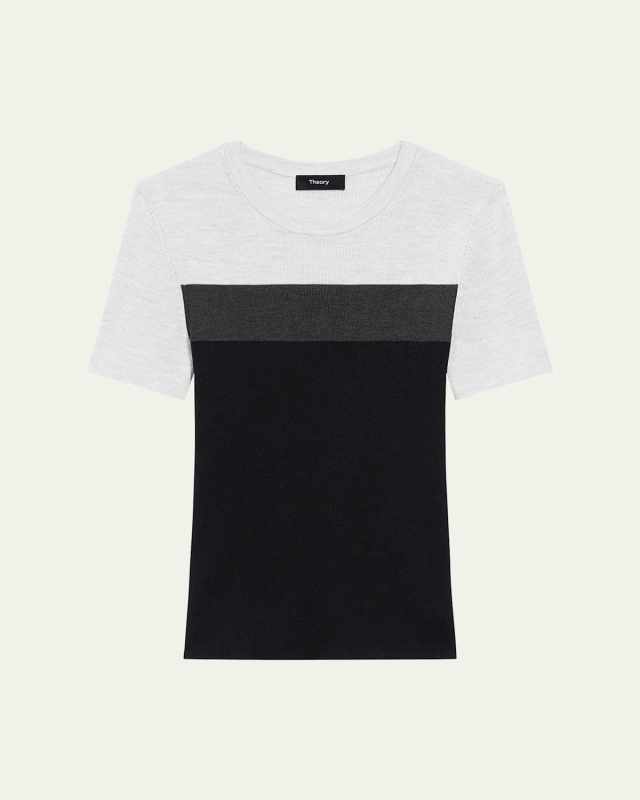 Washable Silk Basic T